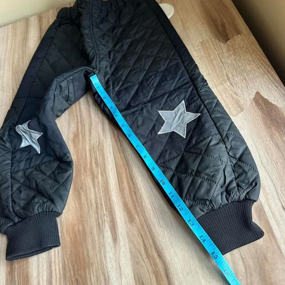 Mikk-Line Kids 104cm 3-4 boys  Quilted Jacket Pants Set Reflective Windproof